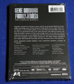 Gene Simmons - Family Jewels Season 5 - 3 Dvds 2009 Usa Kiss - comprar online