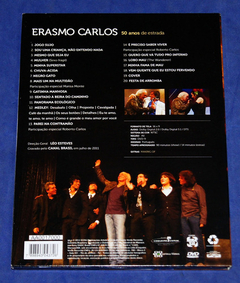 Erasmo Carlos - 50 Anos De Estrada - Dvd Digipack 2012 - comprar online