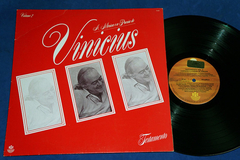 Vinicius De Moraes - Testamento Volume 2 - Lp - 1987