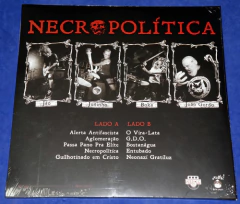 Ratos De Porão - Necropolítica Lp Vermelho 2022 Lacrado - Neves Records