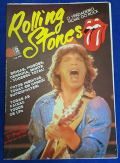 Somtrês Superposter Rolling Stones - Revista 1984