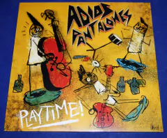 Adios Pantalones - Playtime - Lp + Cd 2017 Bélgica Lacrado