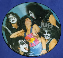 Kiss - The Chris Tetley Interviews Lp Picture Disc 1987 USA na internet