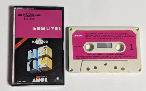 Espelho Magico Trilha Internacional da Novela Fita K7 Cassete 1977