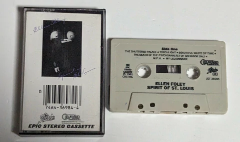 Ellen Foley - Spirit Of St. Louis Fita K7 Cassete 1981 UK