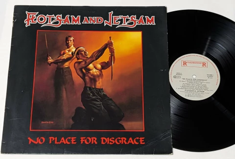 Flotsam And Jetsam - No Place For Disgrace - Lp 1988 Holanda