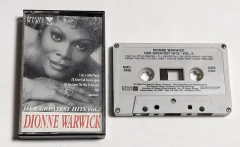 Dionne Warwick - Her Greatest Hits Vol. 2 Fita K7 Cassete 1985 USA