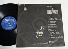 Baden Powell Originais do Samba - Show / Recital Lp 1968 - comprar online