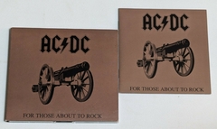 AC/DC - For Those About To Rock - Cd - 2012 - Digipack