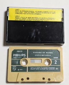 Maria Bethânia - Pássaro Da Manhã Fita K7 Cassete 1977 - comprar online