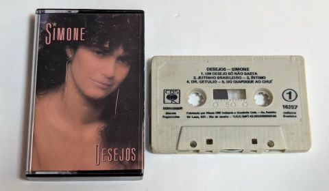 Simone - Desejos Fita K7 Cassete 1984