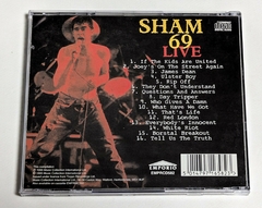 Sham 69 – Live- Cd 1995 UK na internet