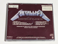 Metallica - Master Of Puppets CD 1989 na internet