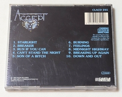 Accept - Breaker - Cd 1992 UK na internet