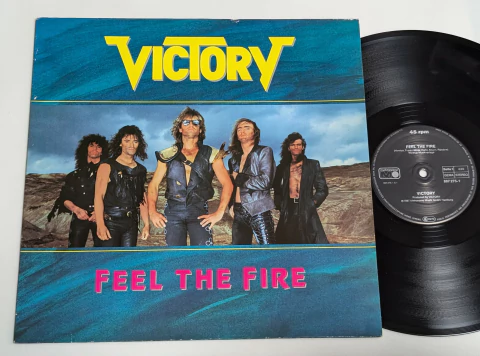 Victory - Feel The Fire - Lp 1987 Alemanha