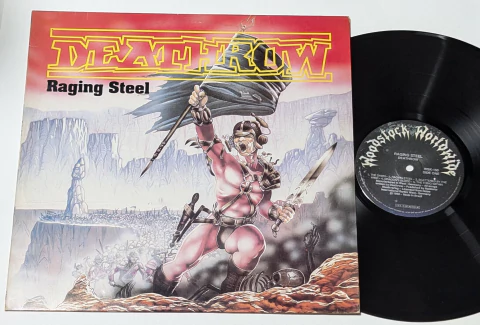 Deathrow - Raging Steel - Lp - 1987 - Woodstock