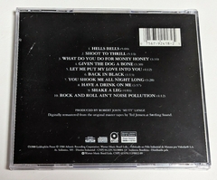 AC/DC - Back In Black - Cd 1994 na internet