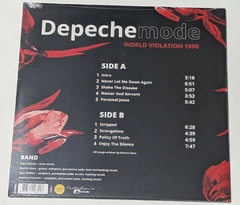 Depeche Mode - World Violation 1990 Lp 2023 Eu Lacrado - comprar online