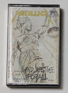 Metallica - And Justice For All Fita K7 Cassete 1992 Cromo