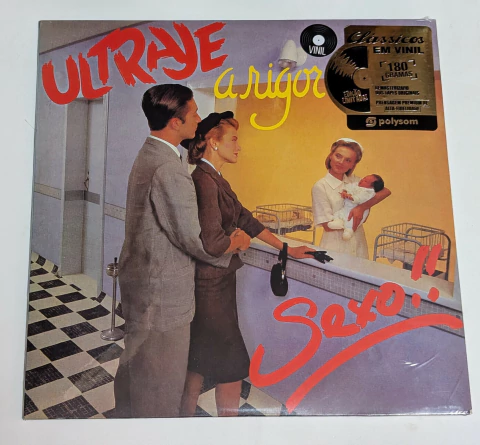 Ultraje A Rigor - Sexo!! - Lp 180gr. - 2010 - Lacrado - comprar online