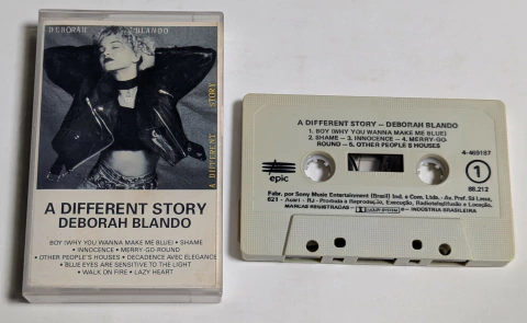 Deborah Blando - A Different Story Fita K7 Cassete 1991 - comprar online