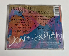 Joe Bonamassa Beth Hart – Don't Explain Cd 2011 USA - Neves Records