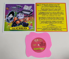 Dr. Chud – We're The Garbage 7" Compacto USA 2022 Misfits Autografádo - Neves Records