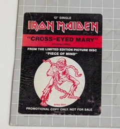 Iron Maiden - Cross-Eyed Mary 12" Ep Promo 1983 USA - Neves Records