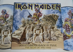 Iron Maiden - Somewhere Back In Time 2 Lps Picture Disc USA 2008 - comprar online