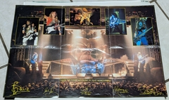 Iron Maiden - Stranger In A Strange Land 7" Single Compacto 1986 UK Capa Poster - Neves Records