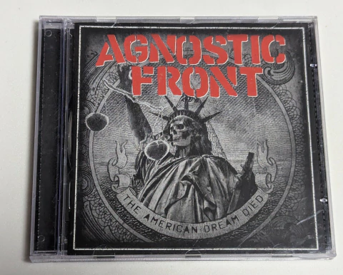 Agnostic Front – The American Dream Died - Cd 2015 - comprar online