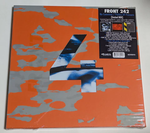 Front 242 – No Comment / Politics Box Lp + Cds Belgica 2016 - comprar online