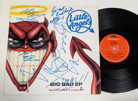 Little Angels – Big Bad EP Lp 1989 UK Autografado - comprar online