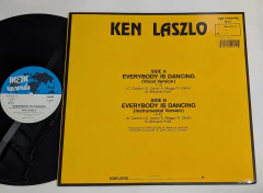 Ken Laszlo – Everybody Is Dancing Lp Maxi Single Alemanha 1989 na internet