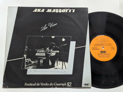 Ana Mazzotti – Ao Vivo Festival De Verão Do Guarujá 82 Lp Autografado - comprar online