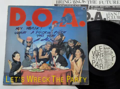 D.O.A. - Let's Wreck The Party Lp Canada 1985 DOA Autografado - comprar online