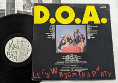 D.O.A. - Let's Wreck The Party Lp Canada 1985 DOA Autografado na internet