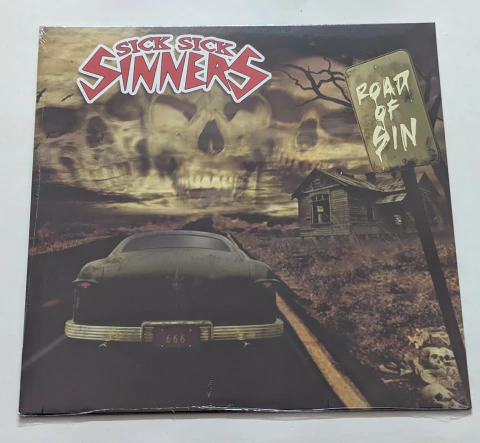 Sick Sick Sinners - Road Of Sin - Lp 2016 Alemanha Lacrado - comprar online