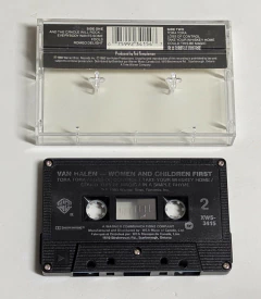 Van Halen – Women And Children First Fita Cassete Canada 1980 na internet