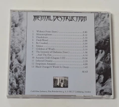 Mental Destruction – The Intensity Of Darkness CD Suécia 1991 - Neves Records