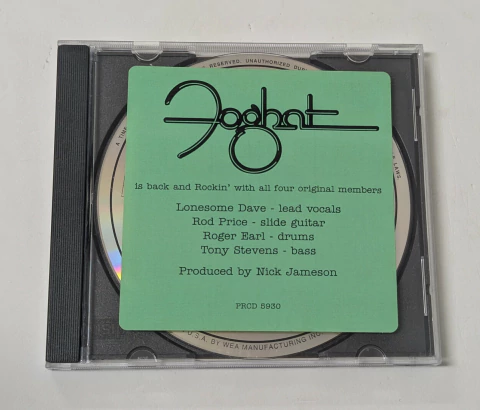 Foghat – Jump That Train CD PROMO USA 1994 - comprar online