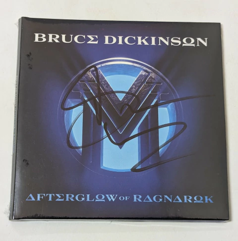 Bruce Dickinson – Afterglow Of Ragnarok CD 2023 Autografado - comprar online