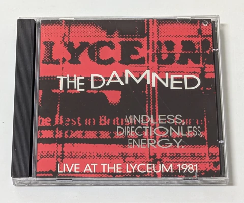 The Damned – Live At The Lyceum 1981 Cd USA 1990 - comprar online