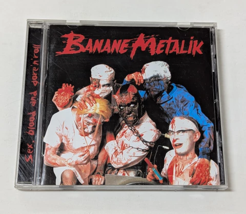 Banane Metalik – Sex, Blood And Gore'N'Roll Cd França 2005 - comprar online