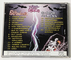 Kães Vadius – Psychodemia / Delíriun Tremens Cd 1999 - Neves Records