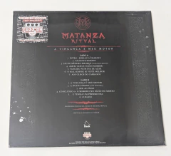 Matanza Ritual - A Vingança É Meu Motor Lp Teste de Presnagem 2025 Lacrado Autografado na internet