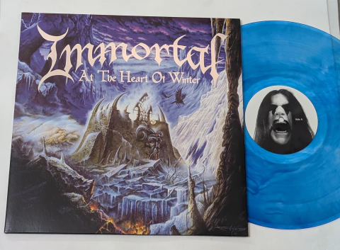 Immortal - At The Heart Of Winter Lp Blue Galaxy 2019 França - comprar online
