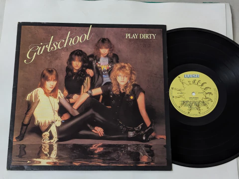 Girlschool – Play Dirty Lp Promo 1983 - comprar online