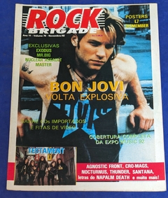 Rock Brigade Nº 76 - Revista 1992 Bon Jovi