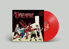 Kães Vadius - A Porta Do Diabo 10" Lp Vermelho 2024 Lacrado